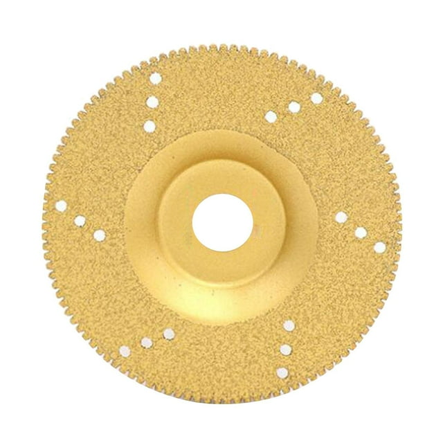 4 "diamante recubierto disco de molienda joyería pulidor herramienta con agujero dorado Zulema muela de diamante