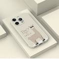 thumbnail image 4 of Artístico y duradero: funda plateada de doble capa esmerilada con ilustración divertida para iPhone 15 Pro Max 14 13 12 Pro 11, 4 of 4
