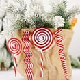 thumbnail image 5 of Adorno de piruleta navideña, decoraciones de dulces para árbol de Navidad para fiesta en casa, 5 of 5