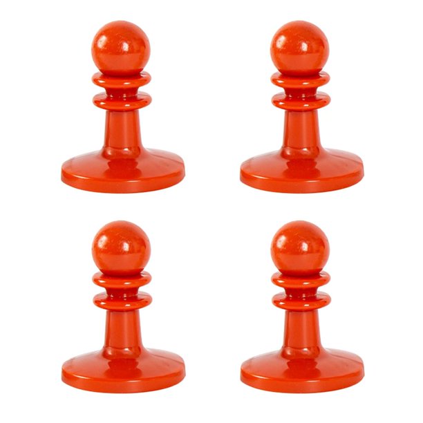 Juego de 4 TPR para acampar al aire libre, dosel, Protector de poste, toldo, barra de tienda, barra de captura de lona rojo Sharpla Cubierta de protección