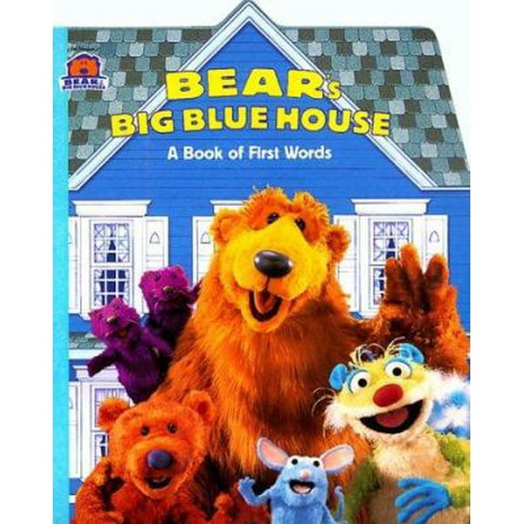 Pre-Owned Bear's Big Blue House: A Book of First Words (Paperback) 0689826028 9780689826023
