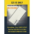 thumbnail image 4 of CaseBorne ArmadilloTek S Compatible with Samsung [Galaxy S21 FE 5G] Hybrid Clear Case (2022 Release) - Pure Clear, 4 of 4
