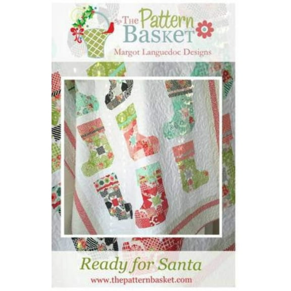 Ready For Santa Quilt Pattern by The Pattern Basket
