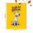 thumbnail image 3 of Qisvanset Funny Dog Canvas Wall Art 15.75x11.81 Inches, 3 of 8