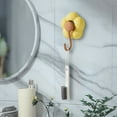 thumbnail image 5 of Sunflower Suction Cup Hooks | Heavy Duty 22lb Capacity | No Drill Wall Hooks for Kitchen & Bathroom | Reusable Vacuum Suction for Glass & Tile | 1-Pack, 5 of 6