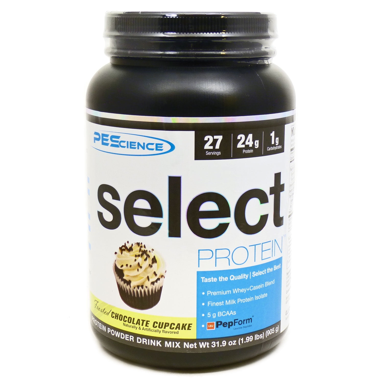 PEScience Select Protein Powder Frosted Chocolate Cupcake 1.99 lbs