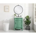 thumbnail image 6 of 24 inch single bathroom vanity in vintage mint, 6 of 8
