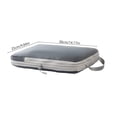 thumbnail image 3 of Compression Packing Cubes Travel Storage Bag Organizer, Space Saving Multi Compartment Durable Lightweight Design, for Suitcase Travel Vacation Home Organization, 3 of 6
