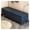 Blue, variant on Indoor Ottoman Rectangular Storage Bench with Hinge Lid for Entryway,End of Bed Storage Bench for Bedroom,Long Storage Bench for Living Room
