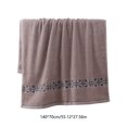 thumbnail image 4 of Xihbxyly Toalla de Baño de Algodón, Suave y Absorbente, Extragrande, de Secado Rápido, Cómoda y Fresca, Ideal para Gimnasio En Casa o Playa, Ideal Como Regalo para Adultos., 4 of 7