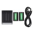 thumbnail image 2 of Gaming Console Controller Battery Charger, Dustproof Portable Safe Guard Recyclable Controller Battery Pack with Clear Charging LED Indicators for Daily Use, 2 of 7