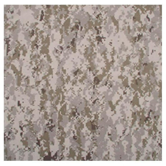 Bandanna Co Camouflage, Digital Desert, 22" x 22"