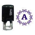 thumbnail image 1 of Printtoo Alphabet A Monogram Octagon Celtic Swirl Frame Self Inking Rubber Stamp Office Stationary, 1 of 7