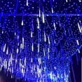 thumbnail image 2 of 8pcs/Set Falling Raindrop Light Easy to Use Eye-catching Widely Usage Holiday Decoration Snowfall LED Lights for Outdoor, 2 of 6