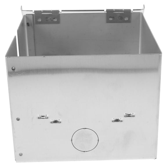 Outlet Receptacle Cover Wire Hider for Wall Socket Work Silver