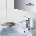 thumbnail image 7 of Blossom Kitchen and Bath Solid Brass Lead-free Single-handle High Arc Bathroom Faucet Chrome w/ Pop-up, 7 of 7