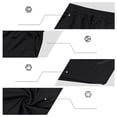 thumbnail image 6 of Gym Shorts Men Summer Elastic Waist Slim Fit Moisture Wicking Lightweight Athletic Workout Shorts with Pockets, 6 of 9