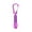 2.6 x 1.2 x 1.2 Inch, variant on Flashlight Mini Strong Light Outdoor Camping Hiking Aluminum Alloy Keychain Light Purple Color Portable Emergency Light