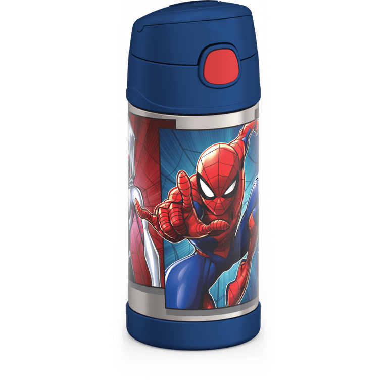 Best Buy: Thermos Spiderman Movie 12-Oz. FUNtainer Bottle Black F4017SPMT6