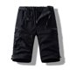 thumbnail image 2 of Multi Bolsillo Cargo Pantalones para Hombres Estiramiento Casual Cordón Clásico Pantalones Cortos de Verano con Bolsillos Múltiples, Pantalones Cortos de Cintura Elástica, 2 of 4