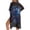 Black-Galaxy Wolf Dreamcatcher, variant on SCRAWLGOD Hummingbird Floral Print Women's Swimsuit Coverup Loose Lightweight Bathing Suit Cover Up Soft Half Sleeve Swimsuit Cover Up for Pool Party