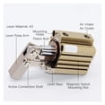 thumbnail image 3 of Lever Cylinder JLC25 / 32 / 40 / 50 / 63-s Air Pressure Fixture Clamping Rocker Cylinder ,Easy to Use, 3 of 6