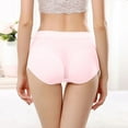 thumbnail image 4 of Mingw Womens Underwear Women's Solid High Waist Tummy Controlling Underwear Sexy Briefs, 4 of 5
