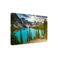 thumbnail image 2 of Pierre Leclerc 'Moraine Lake Canada' Outdoor Canvas, 2 of 3