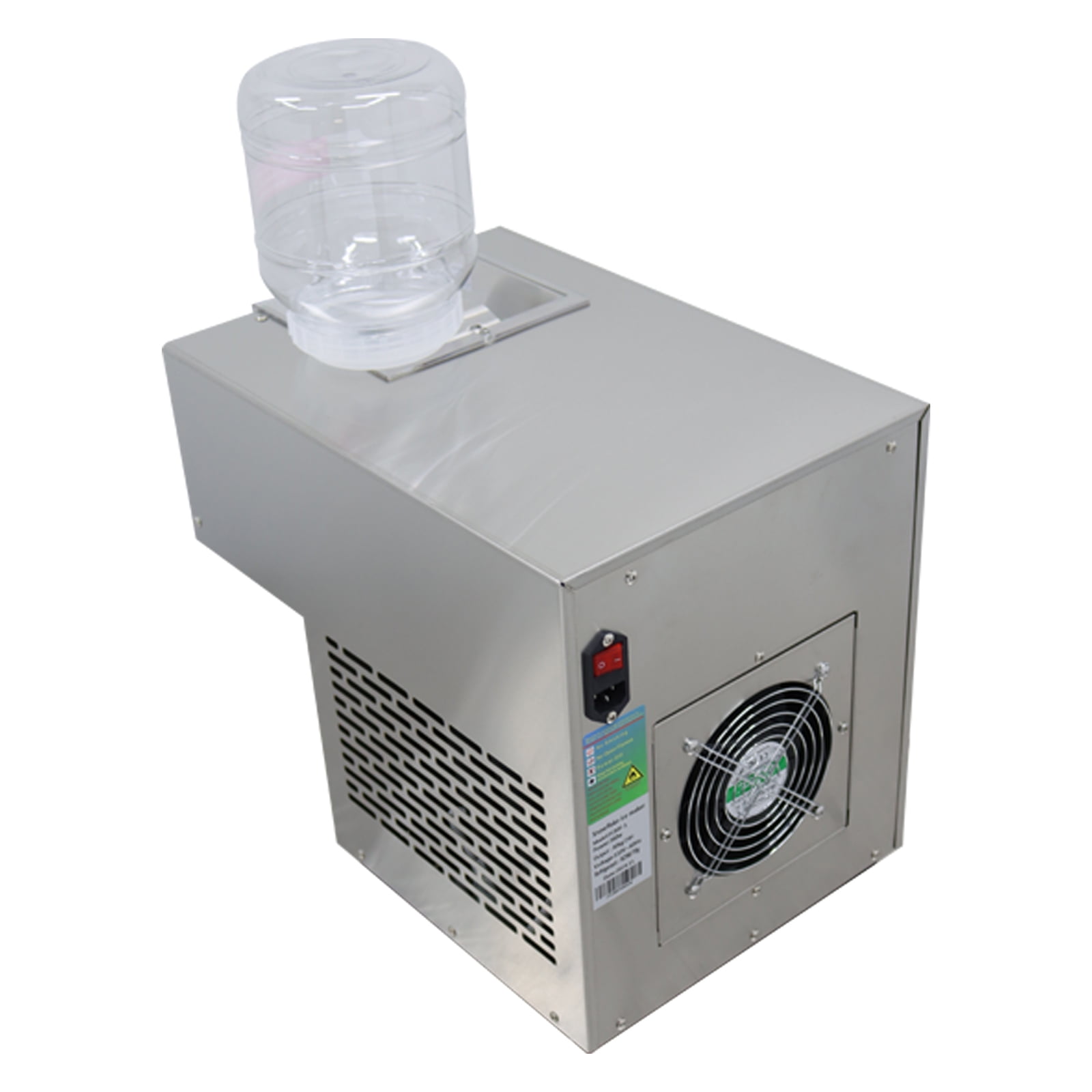 Commercial Air Cool Snowflake Ice Machine Snow Cone Machine 110V Shaved Ice Making Machine