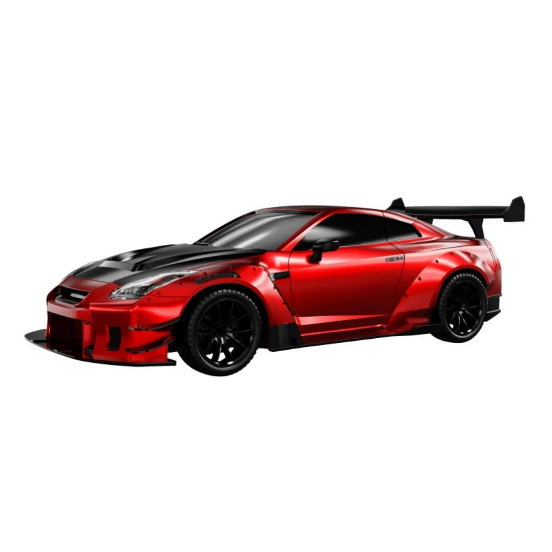 1:20 Scale High-Speed Remote Control Drift Car with Realistic Lights, 2.4GHz 4WD RC Stunt Car, 50-80m Range, USB Rechargeable, Ready-to-Run Racing Toy for Teens & Adults