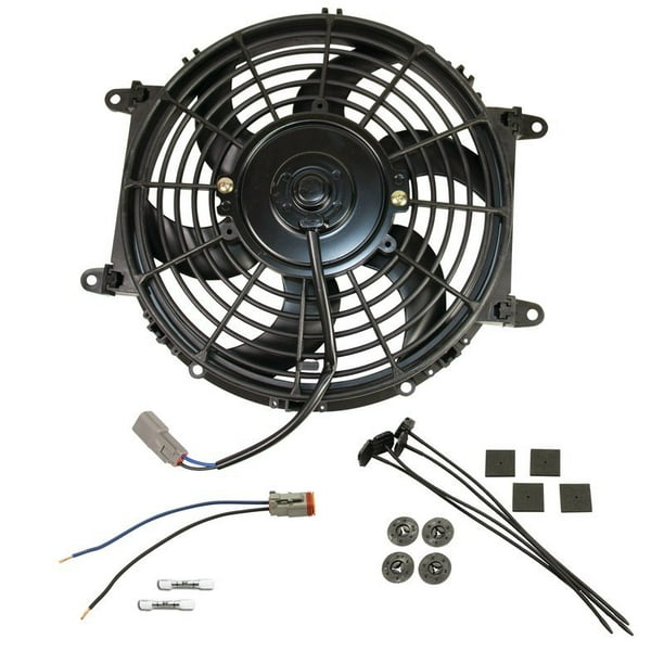 BD Diesel Universal Transmission Cooler Electric Fan Assembly 10 inch