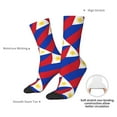 thumbnail image 6 of Women Colorful Crew Socks Flag Of The Philippines Novelty Fun Socks For Mens, 6 of 7