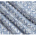 thumbnail image 3 of Soimoi White Cotton Poplin Fabric Vector Design Damask Print Sewing Fabric Yard 58 Inch Wide, 3 of 7