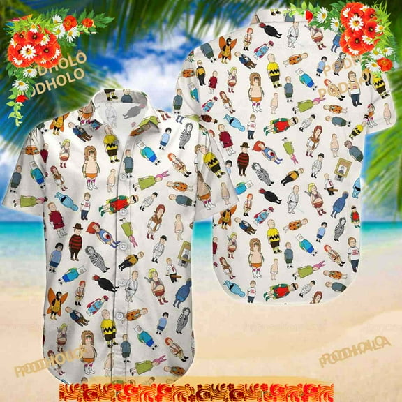 Bobby Hill Hawaiian Shirt, Bobby Hill Button Up Shirt