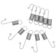 thumbnail image 1 of BESTYASH 10Ud Resortes De Con Doble Gancho Plata Para Equipos De Construcción, 1 of 7
