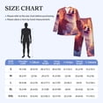 thumbnail image 3 of KLL Sunset Cloud Corgi Sleepwear Mens Flannel Pajamas,Long Cotton Pj Set, 3 of 7