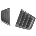 thumbnail image 5 of Ikon Motorsports Compatible with 11-23 Dodge Charger V2 Style Rear Quarter Side Window Louvers Scoop Cover Vent Carbon Fiber Print 2011 2012 2013 2014 2015 2016 2017 2018 2019 2020, 5 of 8