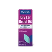 Hyland's Dry Ear Relief Oil, Relieve Ear Irritation, Itchiness, & Dryness Fast, 0.5 oz.