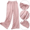 thumbnail image 6 of Baywell High Waist Hanging Modal Loose Large Size Thin Wide Leg Pants Women's Summer, Everything with Pants Drop Feeling Casual Straight Leg Pants, 6 of 9