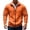Orange, variant on Migroa Full Zip Long Sleeve Sweatshirt Coat, Men's Full Zip Long Sleeve Sweatshirt Jacket, Casual Sporty Outerwear Coat, Loose Fit for Fall Winter Running Gym Casual Sporty Jacket Men Running, Gym,