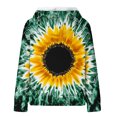 thumbnail image 2 of Yertdoel Hoodies for Women Fashion Printed Fleece Lined Drawstring Pullover Hooded Sweatshirt Outdoor Casual Warm Cozy Hoodie Top with Pocket, 2 of 2