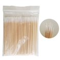 thumbnail image 1 of 1000 Uds hisopos de algodón puntiagudos mango de madera maquillaje salud joyería médica para la oreja palos limpios puntas de brotes, 1 of 5