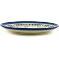 thumbnail image 3 of Polmedia Cocentric Tulips Polish Pottery Decorative Plate, 3 of 6