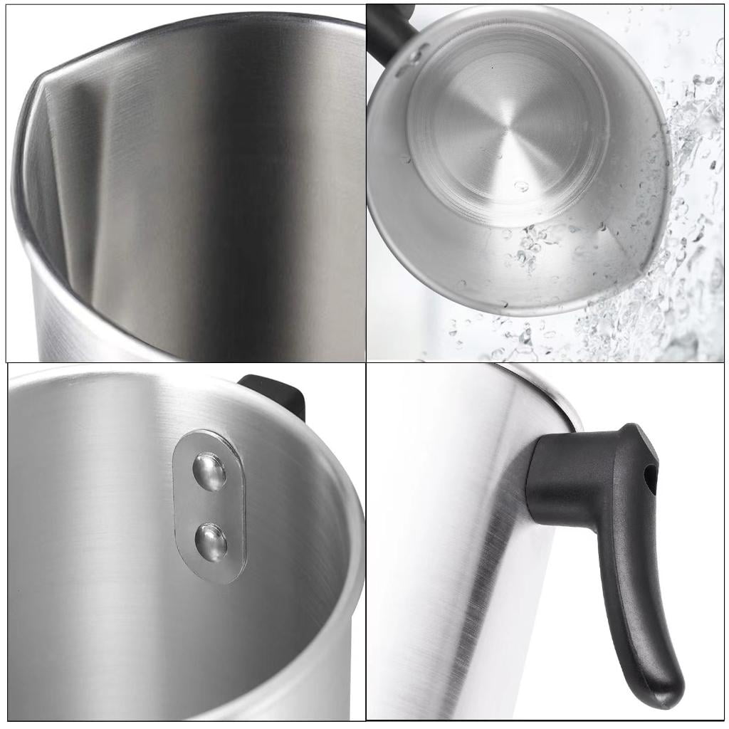 Ywmsfl 101.4oz Aluminum Alloy Candle Making Pitcher Dripless Pouring Spout