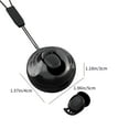 thumbnail image 3 of Earbuds Wireless, Hwkond New Bluetooth 5.4 Wireless Earphones For In Ear Call Noise Reduction Ultra Long Battery Life Heavy Bass Surround Sound Effect Mini Bluetooth Earphones, Black, Up to 60% Off, 3 of 8
