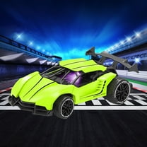 ​USB Rechargeable RC Car - 4-Wheel Suspension, 25 km/h Racing-Style - Red/Green Toy Gift for Ages 6  Green