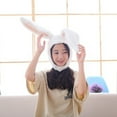 thumbnail image 4 of Cheers.US Cute Girls Hat Plush Rabbit Ears Hat Earflap Cap Head Warmer Photo Supplies Hat, 4 of 7