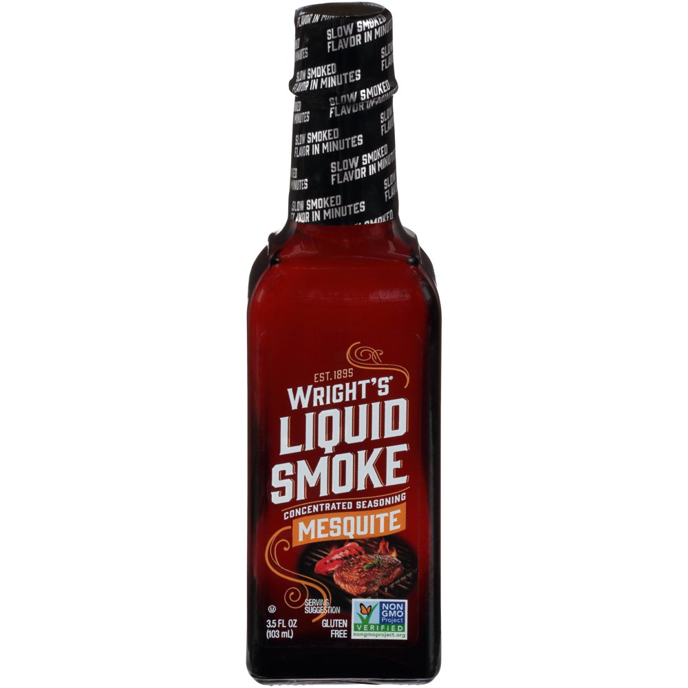 Wright's® Mesquite Liquid Smoke Concentrated Seasoning 3.5 fl. oz