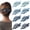 Blue, variant on 8 Pack Glossy Flat Hair Clips for Women – Large No-Slip Claw Barrettes in Mustard, Orange, Rust Red & Plum, Shiny Finish Strong Hold for Thick & Thin Hair