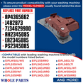 thumbnail image 2 of Whole Parts Washer Door Latch Part# 134629900 - Replacement & Compatible with Some Frigidaire and Electrolux Washing Machines, 2 of 6